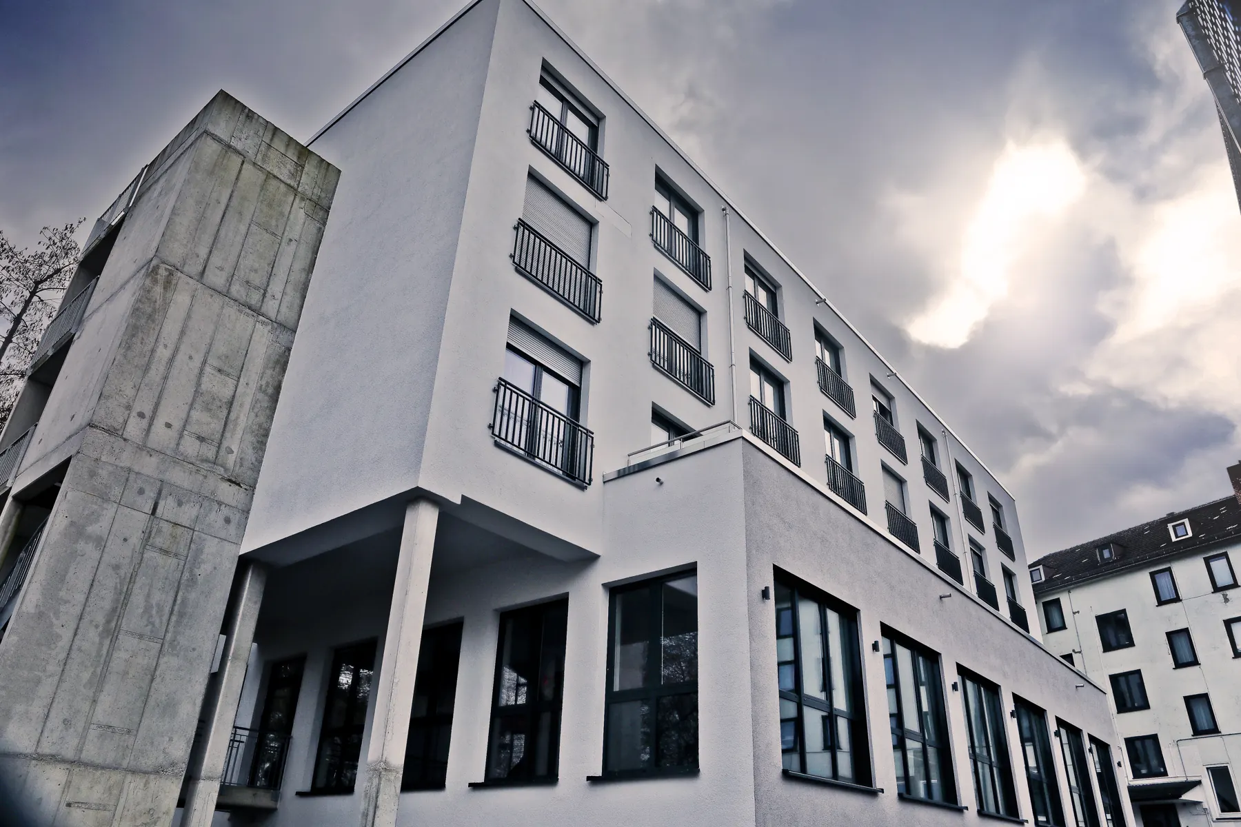 Außenansicht des Hotels Deutscher Hof